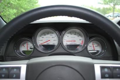 Saleen Gauge Overlay 08-14 Dodge Challenger 570 - Click Image to Close